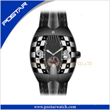 La montre en cuir montre-bracelet suisse automatique Psd-2325